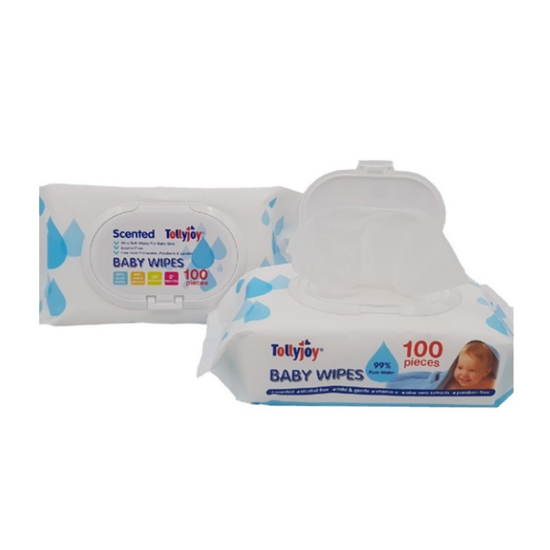 Tollyjoy Baby Wipes 100sX2 (Scented/Unscented)